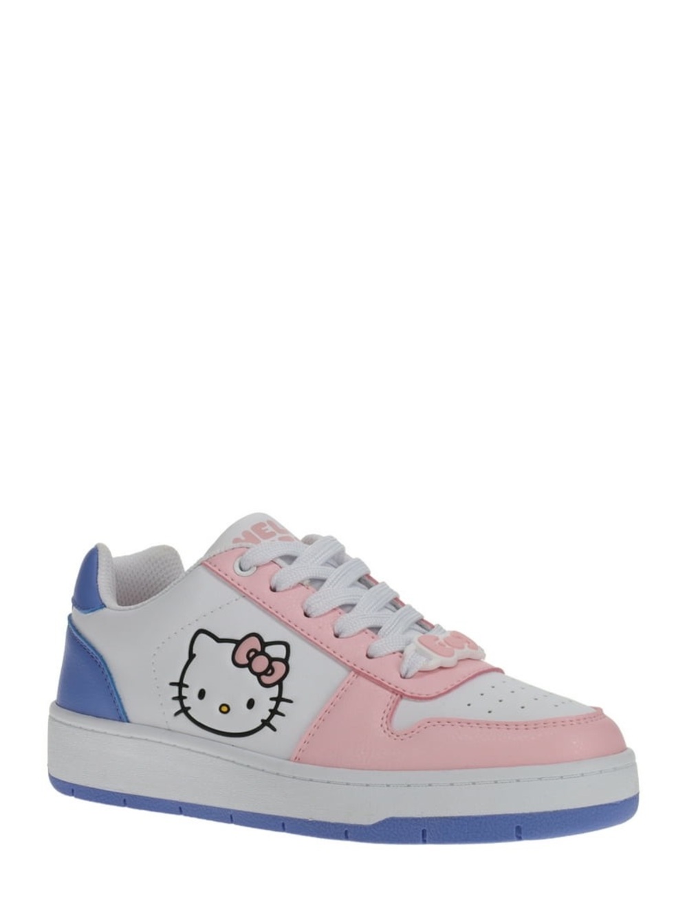 Sanrio. Hello Kitty Blue/Pink Court Sneakers. Size 10.
